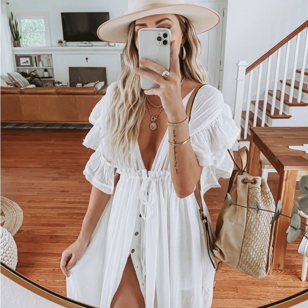 Womens Bikini Cover Ups Beach Coverup /Swimsuits maxi wrap Long kimono
